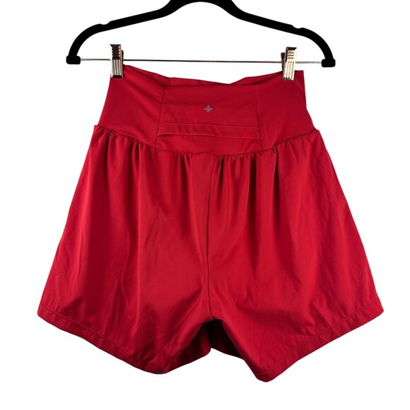 Halara Women’s SoftZero Airy Super High Waisted Flowy Shorts Pockets Sz M Coral - Picture 2 of 9